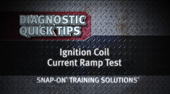 Picture of Ignition Coil Current Ramp Test Diagnostic Quick Tips Snap-on Training