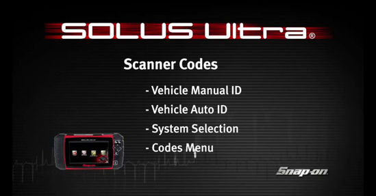 Picture of Vehicle ID & Codes SOLUS Ultra™ (Part 2 of 8)
