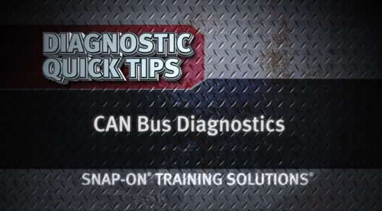 Picture of CAN Bus Diagnostics Diagnostic Quick Tips Snap on Training 