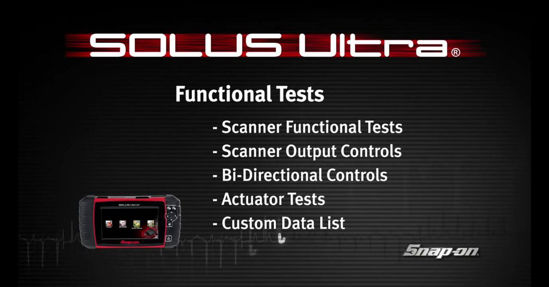 Picture of Scanner Functional Tests SOLUS™ Ultra (Part 6 of 8)