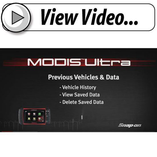 Picture of Previous Vehicles & Saved Data MODIS™ Ultra (Pt 10/11)